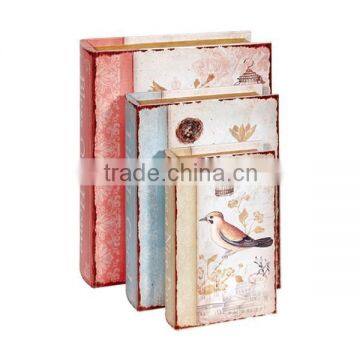 customized decorative book box for Christmas