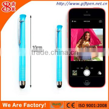 Novelty decoration plastic capactive pen for promotion