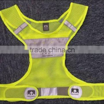 Exercise reflective vest w/o LED