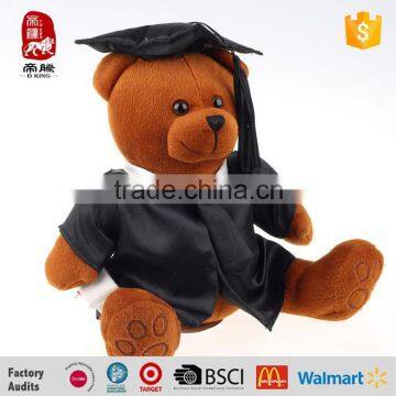 Cheap Toy China Plush Bachelor Bear Custom Stuffed Toy Graduation Teddy Bear photo-2