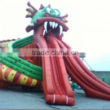 inflatable water slides for water park slide custom design for child water games and