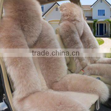 Fashion Sheepskin Car Seat Cover Fur Seat Cover Set