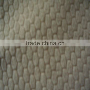 100% Polyester Flower Embossed Fabric for Bus Seat