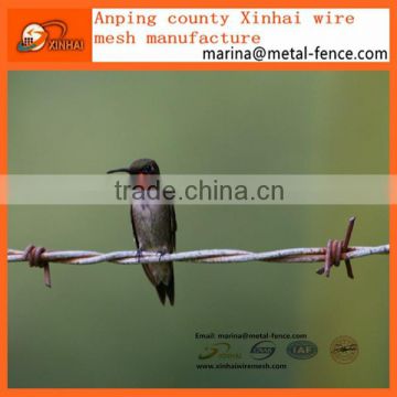 Anping Factory Barbed Wire Price To Export Certificate ISO 9001-2008