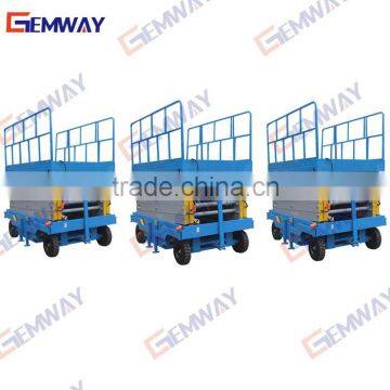 Best Selling Mobile Scissor Lift Platform With Battery Charger for Outdoor photo-5