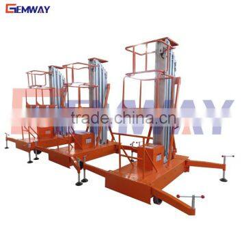 Aluminum alloy vertical mast mobile home lift