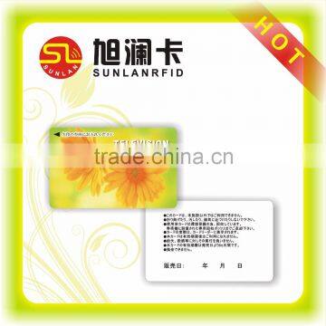 PVC Magnetic Strip Credit Card S50 with Full Color Printing