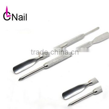 Biger Stainless Steel Cuticle Nail Pusher Spoon Cut Remover