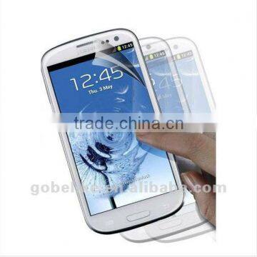 Hot!!! high definition Screen Protector for Samsung Galaxy i 9300/S3