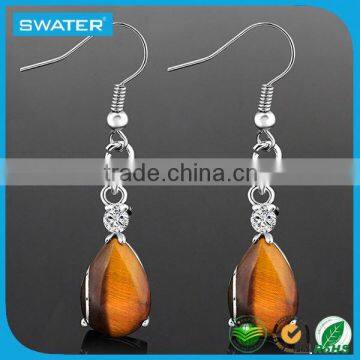 Handmade Jewelry Gemstone Long Earrings Jewelry