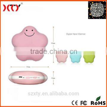 USB hand warmer power bank for winter gift and promotional product