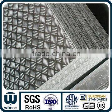 Competitive Price of 3003 Aluminium Checker Plate 5 Bars for floor