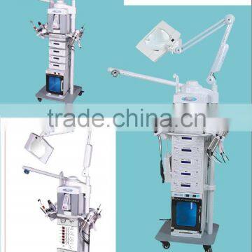 17 in 1 beauty machine Ultrasonic Hot Cold Hammer Diamond D Diamond Peel Dermabrasion Facial Beauty machine