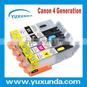 refillable ink cartridge for Canon MG5450, PGI550 CLI551