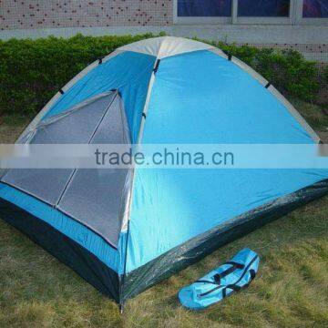 100%polyester 210t waterproof taffeta tent fabric coated