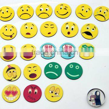 promotional fridge deco emoji magnet sticker