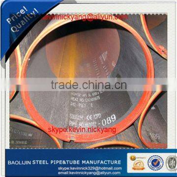 LSAW JCOE welded steel pipe S235JR/ A53B