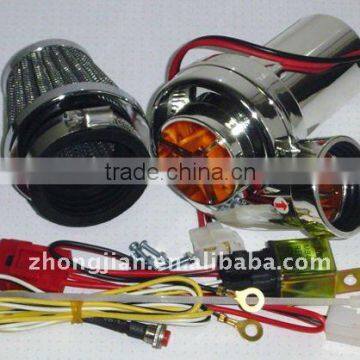 YQL electronic turbo charger for motorcycle with 50W power