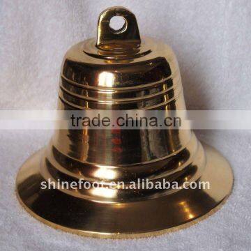 5" big brass bell with shiny polish finish for many usages (A079)