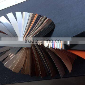 Plastic Edge Trim,pvc Plastic Wood Grain Edge Strips,furniture Edge Trim Strip