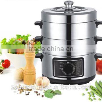 best selling stainless steel electric steam cuisines