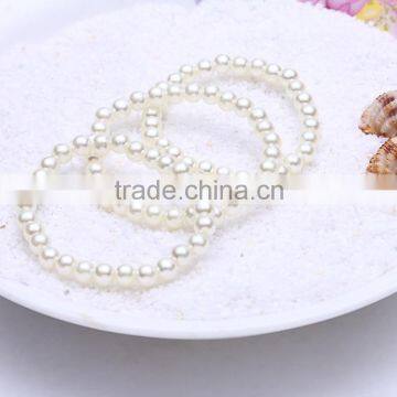 Hot Kids Baby Girls Jewelry Imitation Pearl Beads Cute Flower Necklace Bracelet Lovely Children Set Gift photo-5