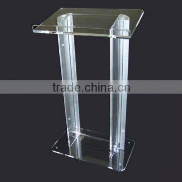 2016 best seller cheap price acrylic podium pulpit lectern