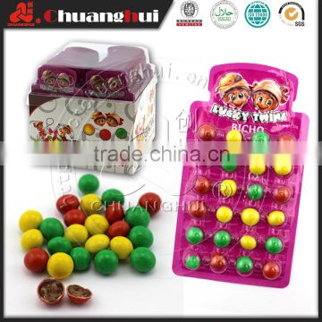 Tablet Chocolate Beans / Lucky Twins Chocolate Bean Sugar Coated