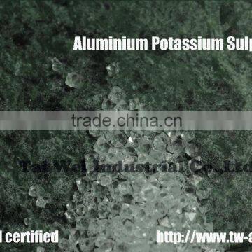 High Qulity Alum Manfacturer Concrete Additives Aluminium Potassium Sulphate