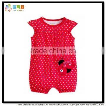 BKD Red Princess with high quality fashion infant romper