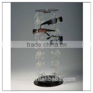 Rotation large acrylic eyewear display for store