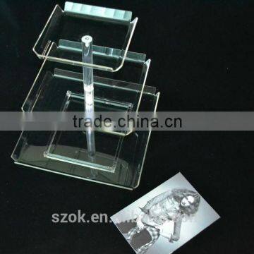 desktop acrylic individual cupcake stand