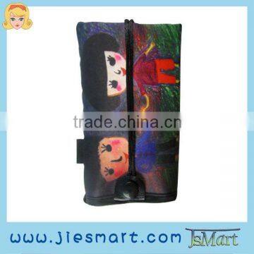 JSMART key case sublimation printing fashional bag photo bag