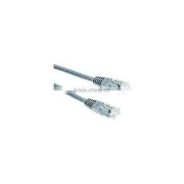 4XEM 6FT Cat5e Molded RJ45 UTP Network Patch Cable (Gray)