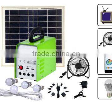 18V 10W 7AH Portable Solar Power System
