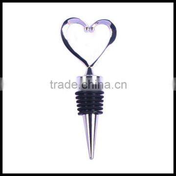 heart shape wine bottle stopper