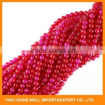 Latest Trendy Style Crystal Glass Round Beads From Manufacturer