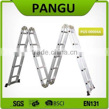 20 steps aluminium extension ladder