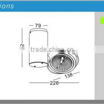 AR111 Surface Mounted Rotatable Spot Light & Indoor Spotlight photo-2