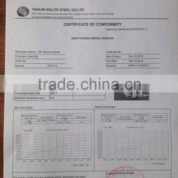 Steel Forged Scaffolding Clamp Low Price Construction Swivel Coupler photo-2