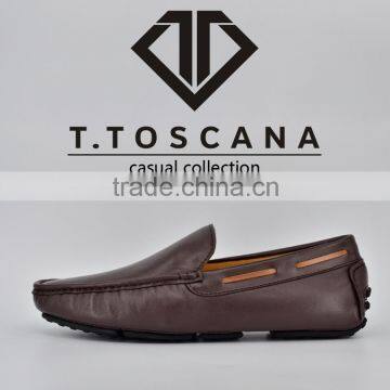 F Famous Name Brand Coffee Plain Upper Soft Sole Casual Shoes Men photo-2