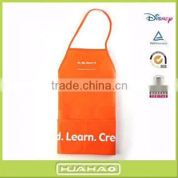 2016 best selling any color non woven fabric kids apron