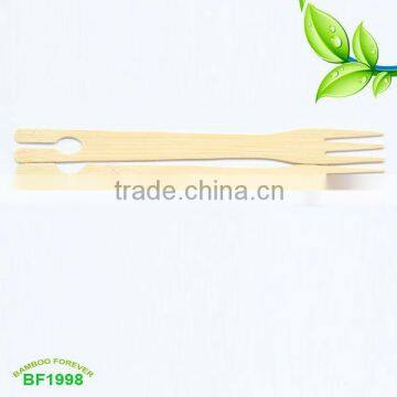 Bamboo craft fork for fruit