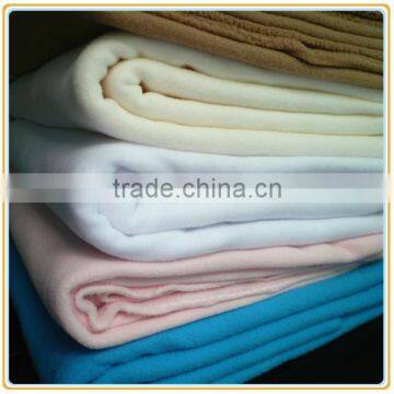 Microfibre Polyester Polar Fleece Fabric, dyeing 140gsm- 320gsm