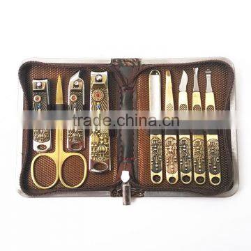 Vintage Design carving pattern in nail tools for disposable manicure pedicure