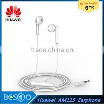 2016 Original Huawei Earphones Microphone Honor Am115 Earphone Headphone Stereo Headset Earbuds Mic 3.5mm For all smart phone