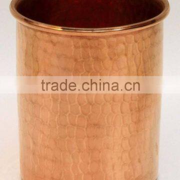 Copper Shot Glass Hammered