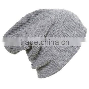 Machine Made Beanies Plain Knitted Beanies Winter Running Men's Beanies