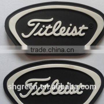 Handmade Deer Logo Silicone Rubber Label Tag