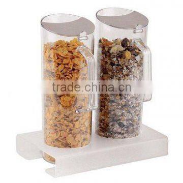 acrylic cereal tube holder